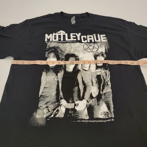 Motley Crue North American Stadium Tour 2022 Official Merch Graphic Tee Size Lar - Picture 5 of 11